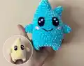 Plush Lumalee Doll Amigurumi Pattern step 1 - construction progress