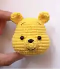 Winnie the Pooh Phone Pouch Amigurumi Pattern step 4 - final assembly and finishing