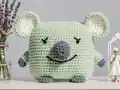 Pillow Koala Amigurumi Pattern step 4 - final assembly and finishing