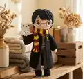 Harry Potter Wizard Boy Amigurumi Pattern step 1 - construction progress
