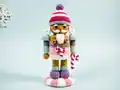 The Nutcracker Cupcake Soldier Amigurumi Pattern step 1 - construction progress