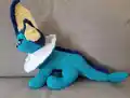 Vaporeon Pokémon Amigurumi Pattern step 3 - details and accessories