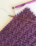 The Carissa Blanket Crochet Pattern step 3 - details and accessories