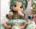 Doll Aybüke Amigurumi Pattern step 3 - details and accessories