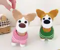 Adorable Corgi Dog Amigurumi Pattern step 1 - construction progress