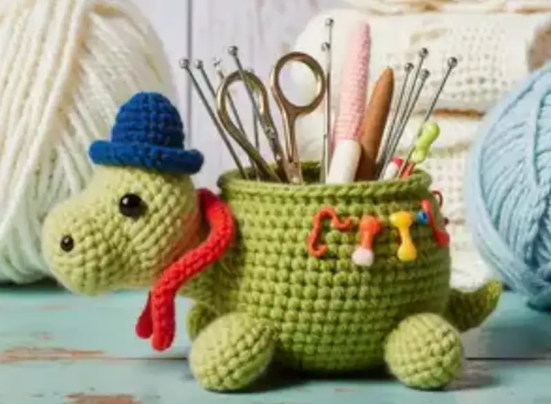 Complimentary Intermediate crochet pattern: Turtle Bowl Amigurumi Pattern - Simple to follow guide
