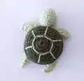 Small Turtle Amigurumi Pattern step 4 - final assembly and finishing