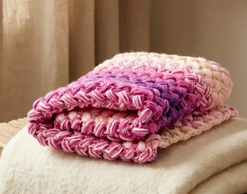 Complimentary Beginner Friendly crochet pattern: Zig-Zag Blanket Pattern - Simple to follow guide