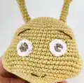 Colorful Worm Caterpillar Amigurumi Pattern step 2 - assembly progress