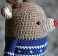 Mini Deer Amigurumi Pattern step 4 - final assembly and finishing