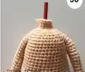 Farrah Bride Doll Amigurumi Pattern step 4 - final assembly and finishing