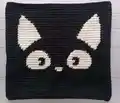 Black Cat Bag Crochet Pattern step 3 - details and accessories