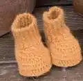 Classic Baby Boots Crochet Pattern step 3 - details and accessories