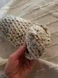 Simple Cozy Slippers Crochet Pattern step 4 - final assembly and finishing