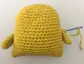 Pride Frog Amigurumi Pattern step 3 - details and accessories