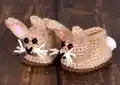 Adorable Bunny Baby Booties Crochet Pattern step 3 - details and accessories