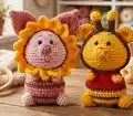 Winnie the Pooh & Friends Bundle Amigurumi Pattern step 1 - construction progress
