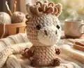No-Sew Llama, Owl & Horse Amigurumi Pattern step 1 - construction progress