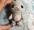 Bunny-Carrot Amigurumi Pattern step 4 - final assembly and finishing
