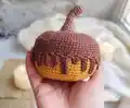 Halloween Pumpkin Amigurumi Pattern step 4 - final assembly and finishing