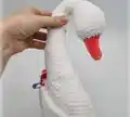 Elegant Swan Amigurumi Pattern step 4 - final assembly and finishing