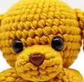 Puppy Dog Friend Amigurumi Pattern step 3 - details and accessories
