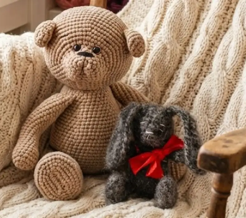 Complimentary Advanced crochet pattern: Little Teddy Bear Amigurumi Pattern - Simple to follow guide