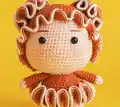 Mermaid Octopus Coral Trio Amigurumi Pattern step 1 - construction progress