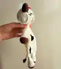Cuddle Me Cow Amigurumi Pattern step 3 - details and accessories