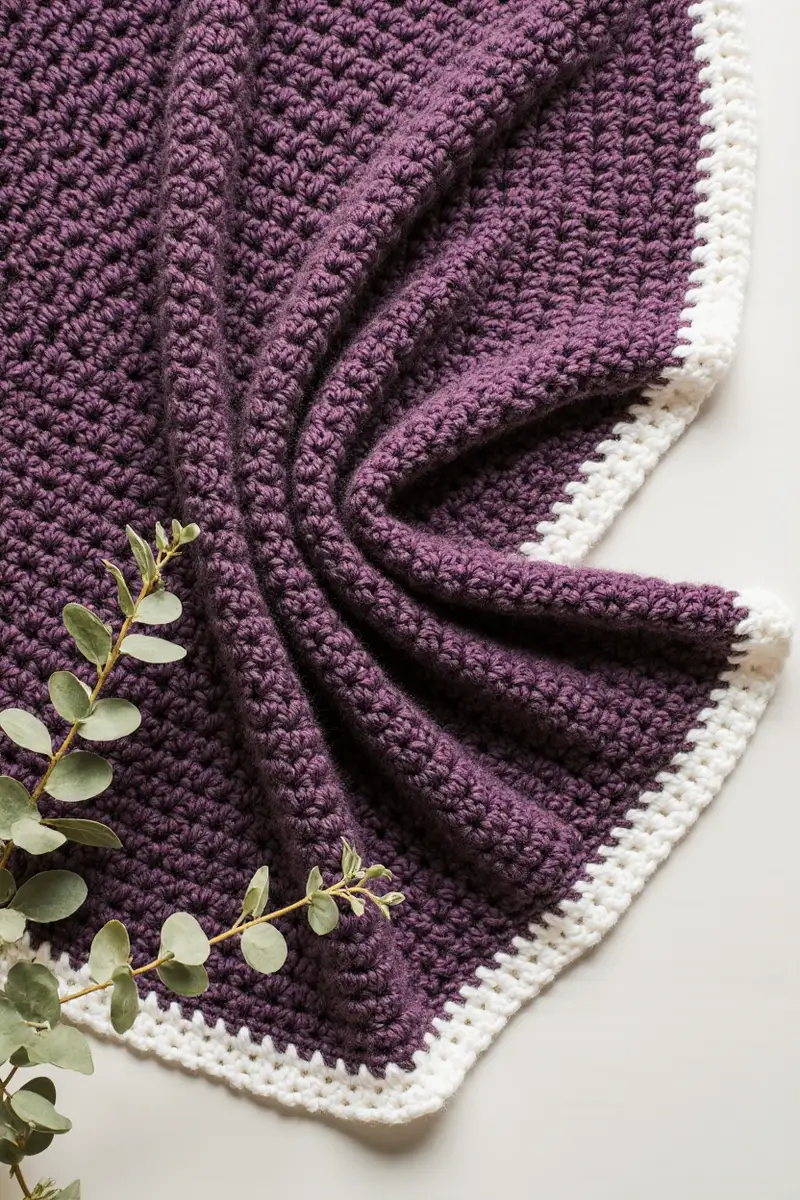 Complimentary Beginner Friendly crochet pattern: The Carissa Blanket Crochet Pattern - Simple to follow guide