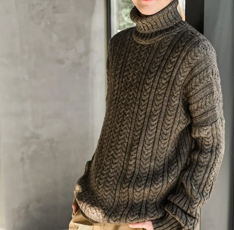 Complimentary Advanced crochet pattern: Crossbill Children's Sweater Pattern - Simple to follow guide