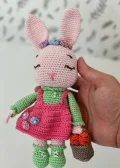 Lady Bunny Amigurumi Pattern step 2