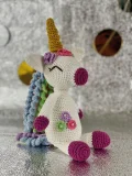 Sweet Pastel Unicorn Amigurumi Pattern step 1