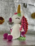 Sweet Pastel Unicorn Amigurumi Pattern step 2