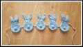 Spring Bunny Garland Amigurumi Pattern step 1