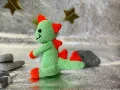 Little Dino & Egg Amigurumi Pattern step 4