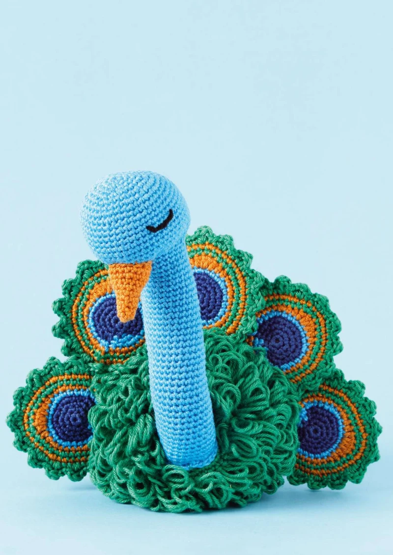 Complimentary Advanced crochet pattern: Proud Peacock Amigurumi Pattern - Simple to follow guide