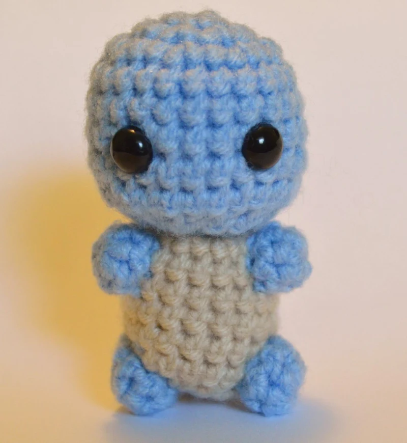 Complimentary Intermediate crochet pattern: Squirtle Amigurumi Pattern - Simple to follow guide