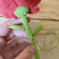 Bumble Blossom Flower Amigurumi Pattern step 4