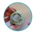 Lady Liberty Amigurumi Pattern step 3