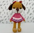 Fancy Dog Amigurumi Pattern step 1