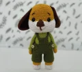 Handsome Puppy Dog Amigurumi Pattern step 1