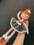 Graceful Ballerina Doll Amigurumi Pattern step 1