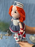 Sailor Girl Amigurumi Pattern step 2
