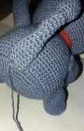 Oliver the Elephant Amigurumi Pattern step 4