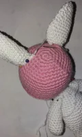 Spring Bunny Easter Basket Amigurumi Pattern step 4