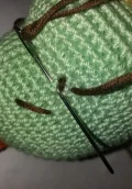 Spaghetti-Eating Dinosaur Amigurumi Pattern step 4