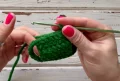 Cute Frog Pet Balaclava Crochet Pattern step 3