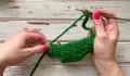 Cute Frog Pet Balaclava Crochet Pattern step 4