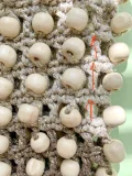 Boho Wood Bead Crochet Tote Bag Pattern step 2